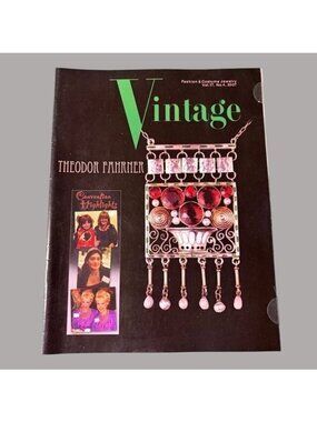 Vintage Fashion & Costume Jewelry Magazine Vol 17 # 4 2007 Theodore Fahrner
